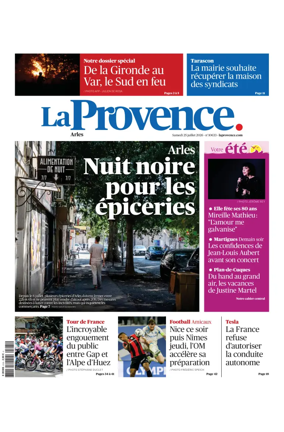Cover of La Provence Arles