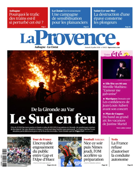 Cover of La Provence Aubagne-La Ciotat