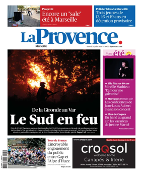 Cover of La Provence Marseille