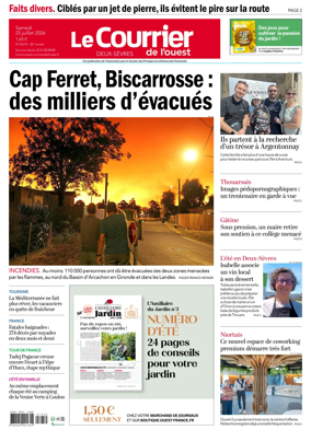 Cover of Le Courrier de l’Ouest (Deux-Sevres)