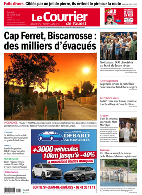Cover of Le Courrier de l’Ouest (Nord Anjou)