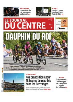 Cover of Le Journal du Centre