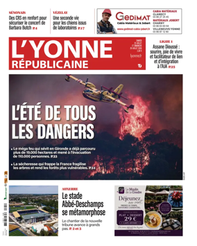 Cover of L'Yonne Republicaine