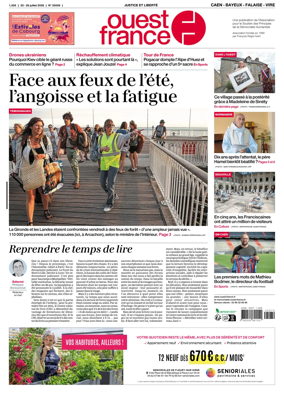 Cover of Ouest France (Caen - Bayeux - Falaise - Vire)