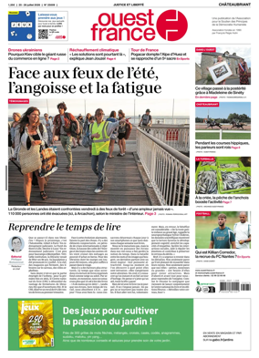 Cover of Ouest France (Chateaubriant)