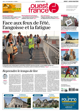Cover of Ouest France (Nord-Finistere)