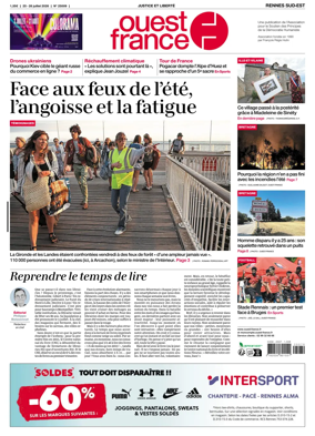 Cover of Ouest-France (Rennes Sud-Est)
