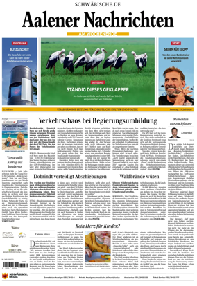Cover of Aalener Nachrichten