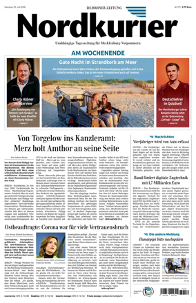 Cover of Demminer Zeitung