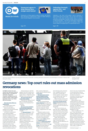 Cover of Deutsche Welle (English edition)
