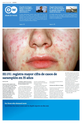 Cover of Deutsche Welle (Spanish edition)