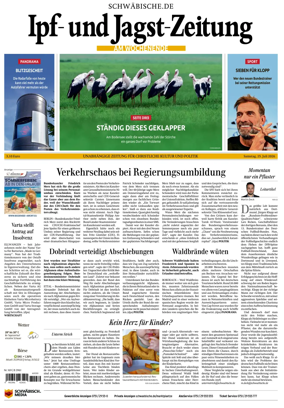 Cover of Ipf- und Jagst-Zeitung