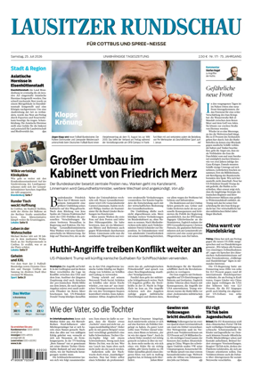 Cover of Lausitzer Rundschau