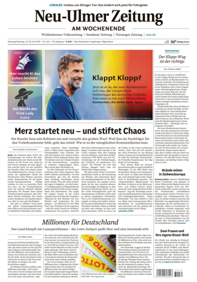 Cover of Neu-Ulmer Zeitung