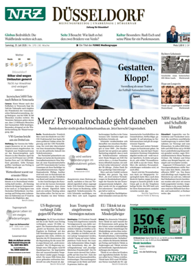 Cover of Neue Rhein Zeitung (Dusseldorf)