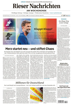Cover of Rieser Nachrichten
