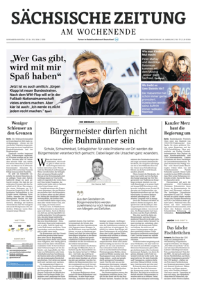 Cover of Sachsische Zeitung (Riesa & Grossenhain)