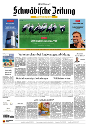 Cover of Schwabische Zeitung (Alb-Donau)