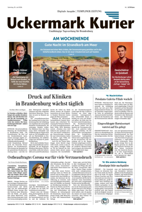 Cover of Templiner Zeitung