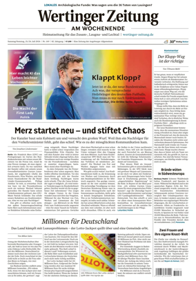 Cover of Wertinger Zeitung