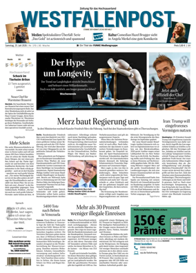 Cover of Westfalenpost (Brilon)