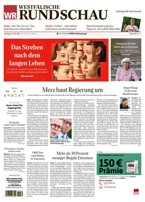 Cover of Westfalische Rundschau (Dortmund-Sud II)