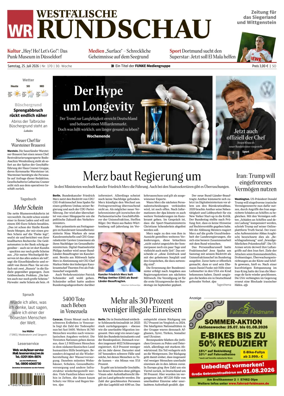 Cover of Westfalische Rundschau (Siegen)