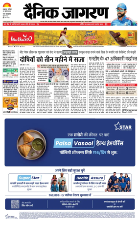Cover of Dainik Jagran - Lucknow