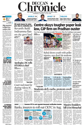 Cover of Deccan Chronicle