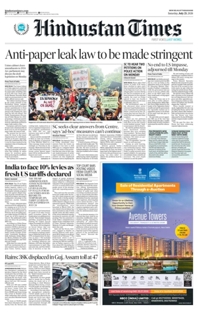 Cover of Hindustan Times Uttarakhand