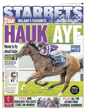Cover of Irish Daily Star - Starbets