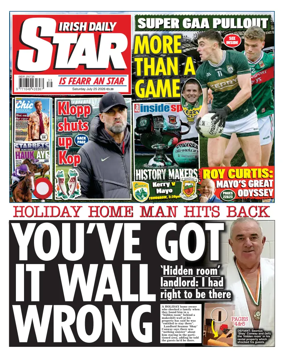 Cover of Irish Daily Star