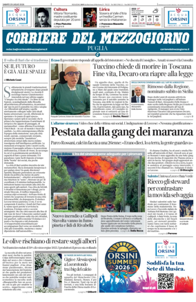 Cover of Corriere del Mezzogiorno (Puglia)