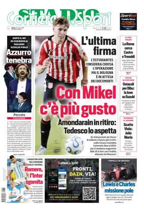 Cover of Corriere dello Sport Stadio (Bologna)