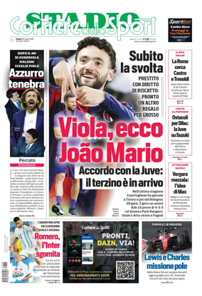Cover of Corriere dello Sport Stadio (Emilia)