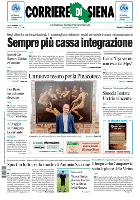 Cover of Corriere di Siena