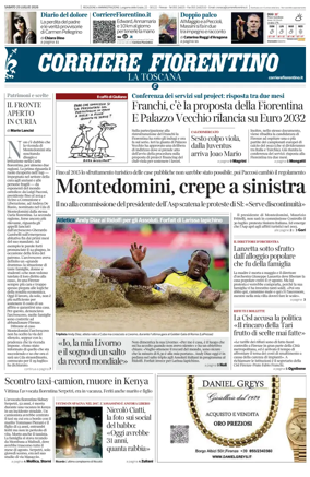 Cover of Corriere Fiorentino