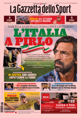 Cover of La Gazzetta dello Sport - Milano