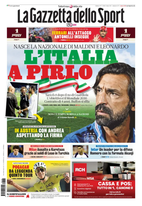 Cover of La Gazzetta dello Sport - Roma