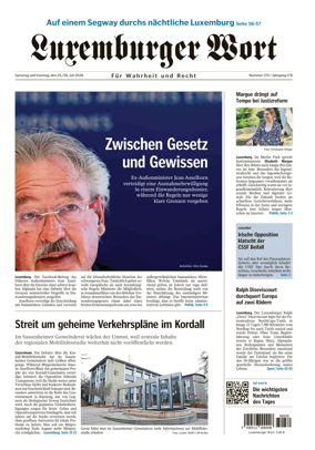 Cover of Luxemburger Wort