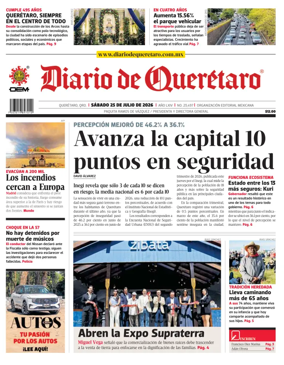 Cover of Diario de Queretaro