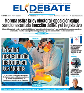 Cover of El Debate de Los Mochis