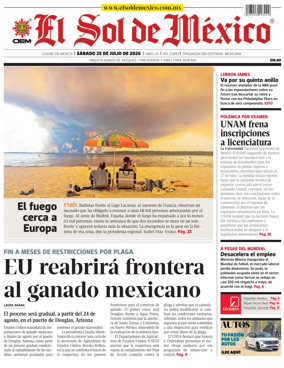 Cover of El Sol de Mexico
