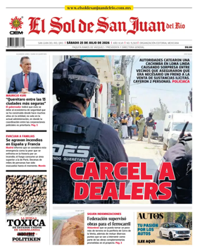 Cover of El Sol de San Juan del Rio