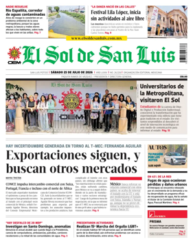 Cover of El Sol de San Luis Potosi