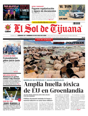 Cover of El Sol de Tijuana