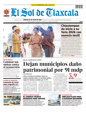 Cover of El Sol de Tlaxcala
