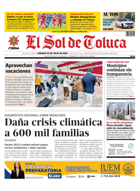 Cover of El Sol de Toluca