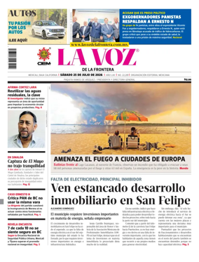 Cover of La Voz de la Frontera