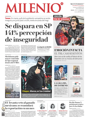 Cover of Milenio Monterrey